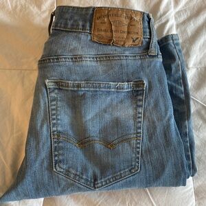 American Eagle Outfitters Light Blue Stretch Denim Jeans